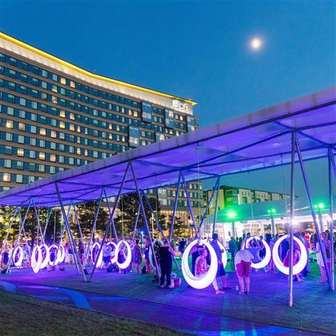 Lawn on D & Pickleball Courts