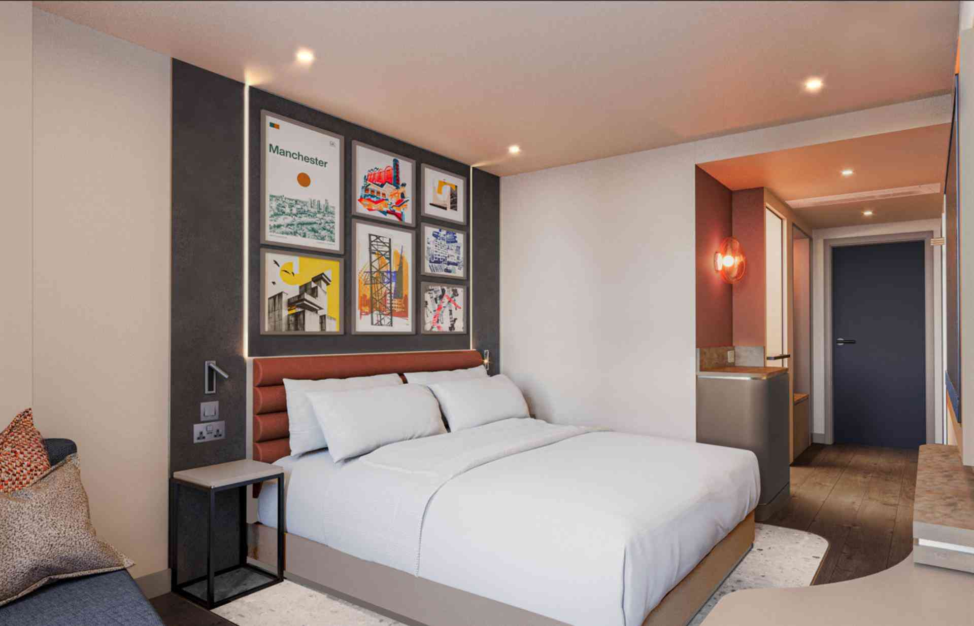 Hampton by Hilton Manchester City Centre в Manchester, GB1