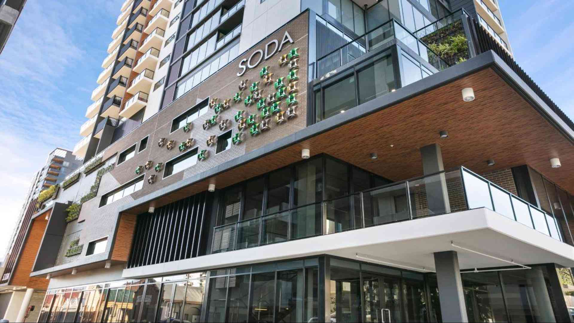 Brisbane, AUにおけるSoda Apartments by CLLIX