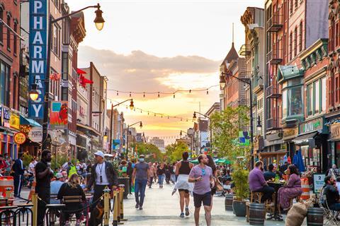 Historic Jersey City Downtown: Newark Avenue