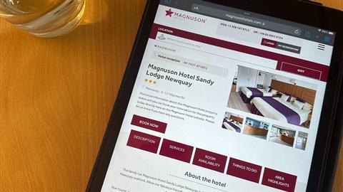 Magnuson Hotel Sandy Lodge в Newquay, GB1