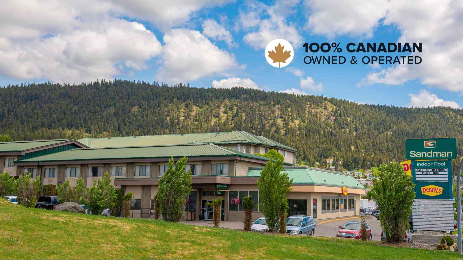 Williams Lake, BC 的 Sandman Inn Williams Lake, British Columbia
