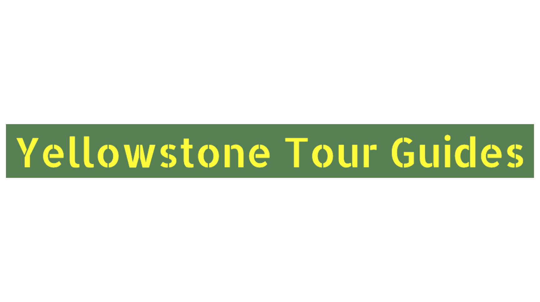 Yellowstone Tour Guides