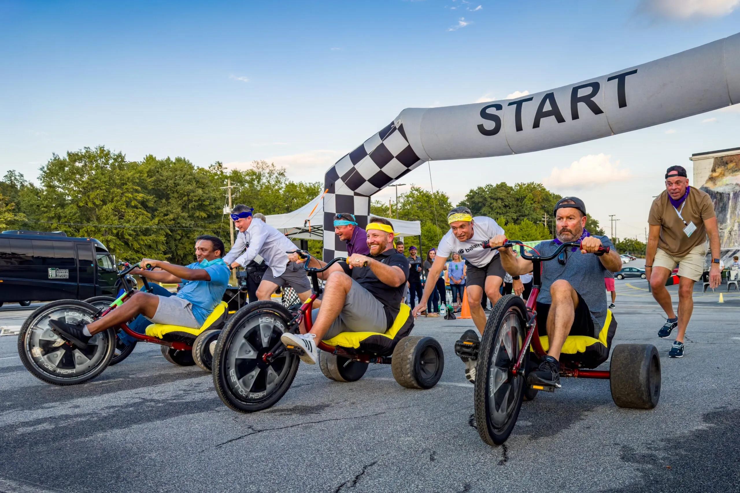 Adult Big Wheel Club Team Building & Custom Events