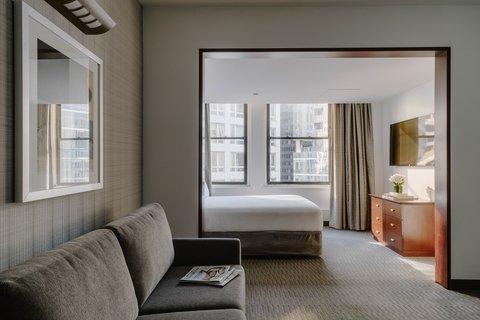 Club Quarters Hotel, Wacker at Michigan en Chicago, IL