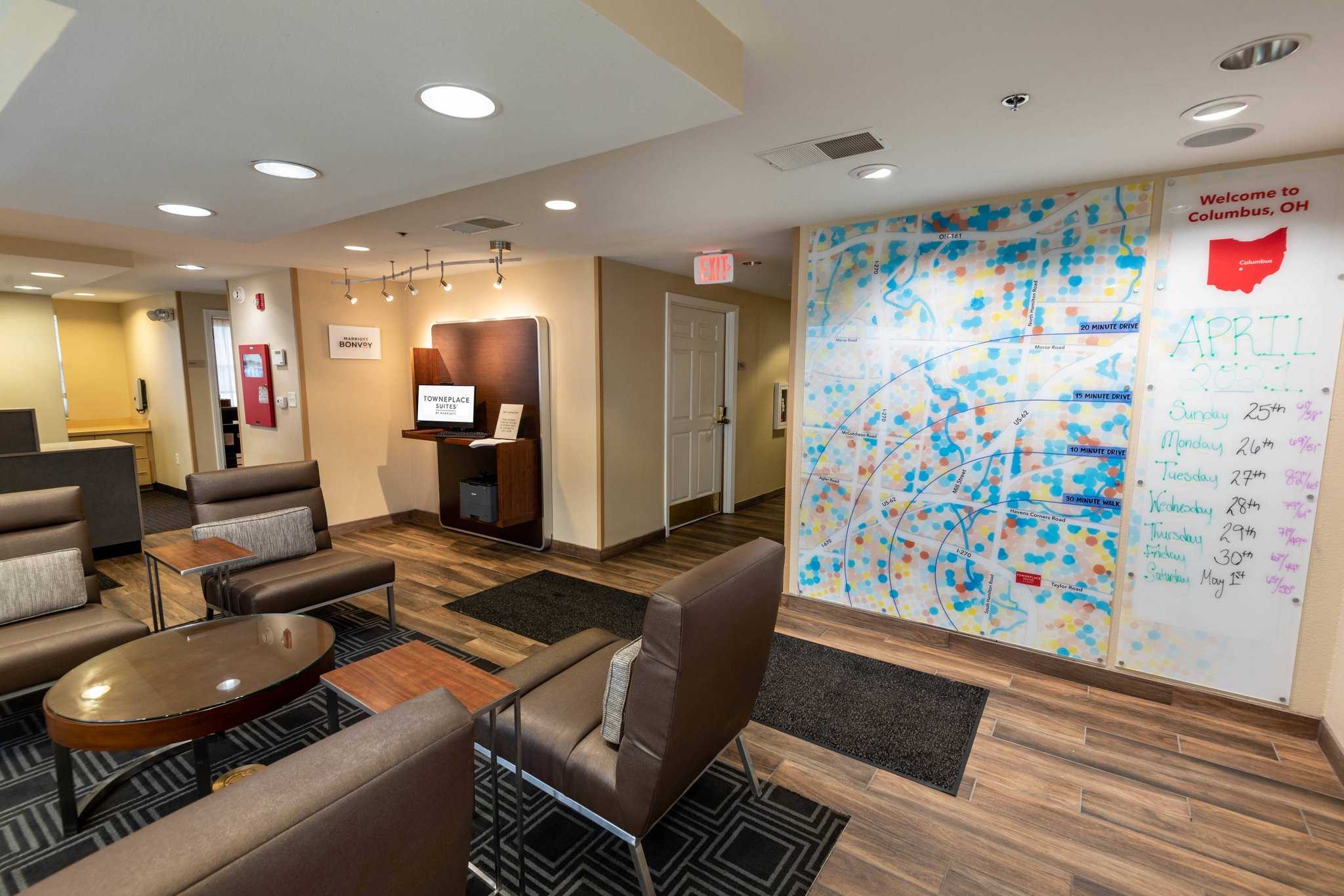 TownePlace Suites by Marriott Columbus Airport Gahanna em Columbus, OH